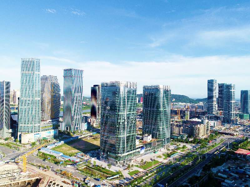 橫琴?lài)?guó)際商務(wù)中心（ICC）實(shí)景圖