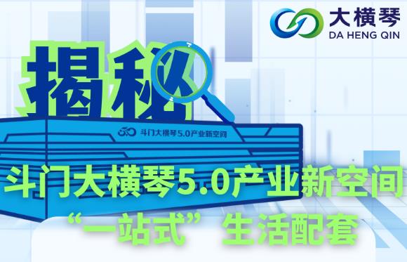 多圖直擊！揭秘斗門大橫琴5.0產(chǎn)業(yè)新空間“一站式”生活配套
